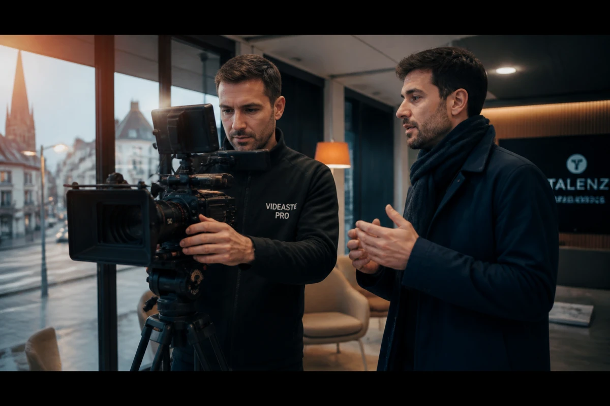 Je cherche un vidéaste pour filmer mon entreprise